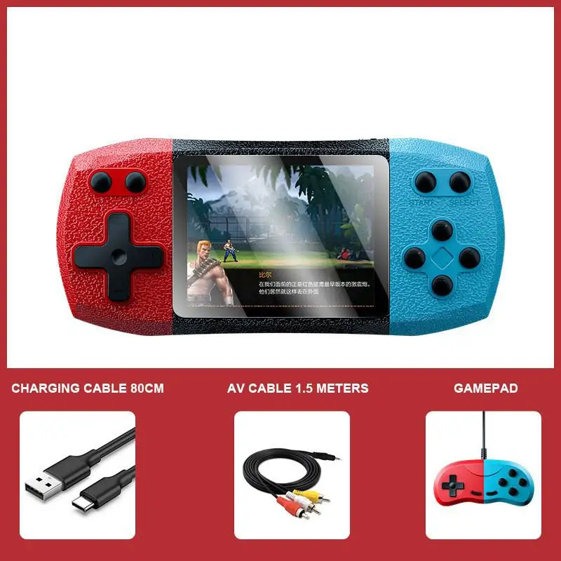 2022 New Portable Game Console 620 Retro Video Game Consoles Mini Handheld Gaming 3.0 Inch Screen Games Player Gift For Men 