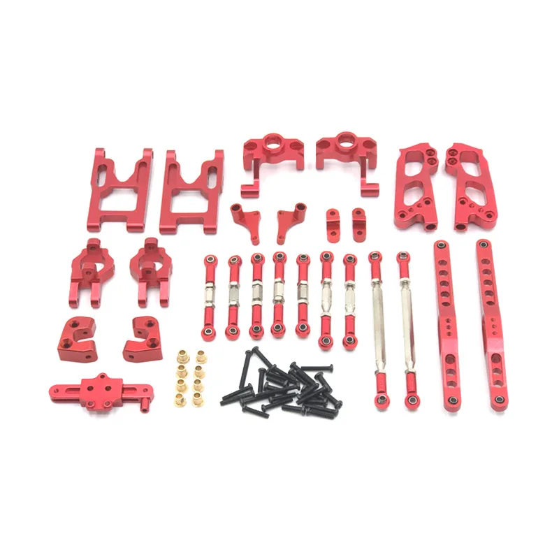 For Wltoys  1/12 12423 12427 12428 Flyover RC car accessories Metal upgrade Set of 10 Suit Upgrades Parts Accessories 2