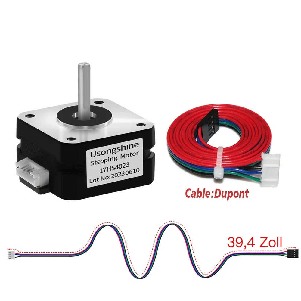 Usongshine High-Performance Nema17 Stepper Motor for CNC and 3D Printing Applications