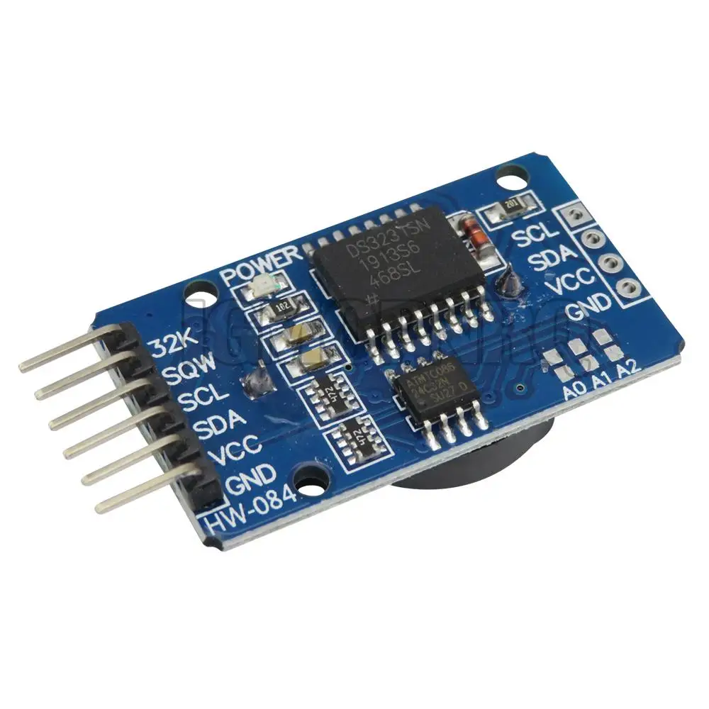 High-Precision I2C RTC Clock Module with Integrated Memory