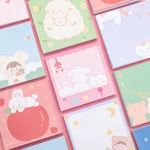 

Creative Party Notepad Cartoon Sticky Notes Message Note Paper Students' Supplies