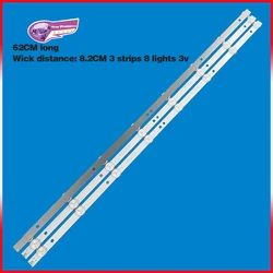 TV Lamps LED Backlight Strips For Telefunken TF-LED32S35T2 HD TV Bars Kit LED Bands 4708-K320WD-A4213K01 KB-6160 K320WD Rulers