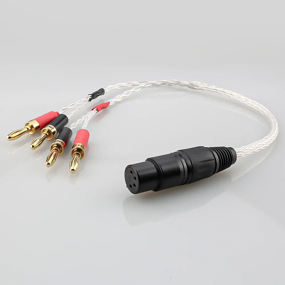 Yoshii9用編組シース付きスピーカーケーブル スピーカーケーブル