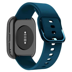Silicone Replacement Wristband for Smartwatch - 22mm Strap Bracelet (Bluish)