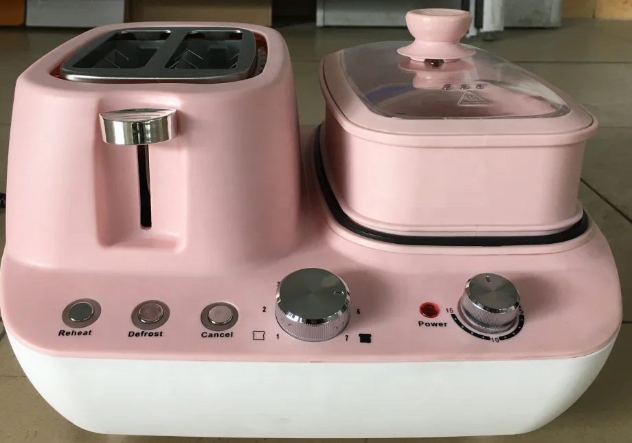 2 slice 2 slot electric bread toasters with cancel pop up reheat defrost function