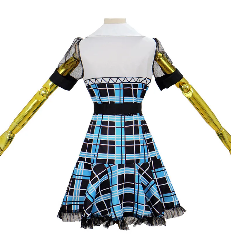 Monster High Frankie Stein Cosplay Costume for Women (Unofficial)