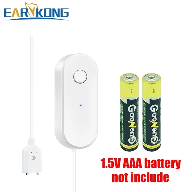 Tuya WiFi Smart Water Leak Sensor Liquid Leakage Alarm Overflow Level Detector Flood Protection SmartLife APP 2