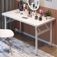 مجموعة كراسي طاولة قابلة للطي من الشركة المصنعة للإمداد المباشر للمنزل والمكتب وغرفة النوم والدراسة ومكتب الكمبيوتر 4