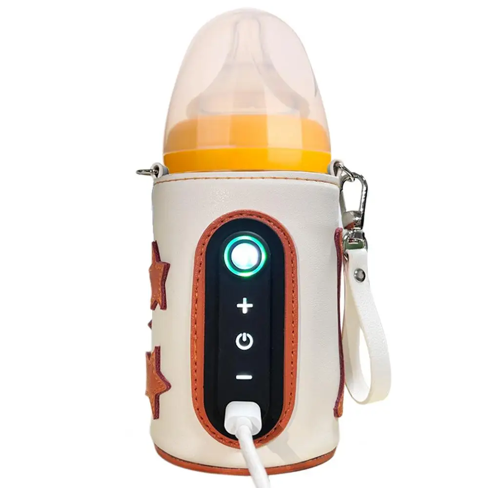 Bottle Warmer Portable Travel Fast Formula Bottle Warmer Efficient Breast Milk Warmer Heating with Accurate Temperature Control