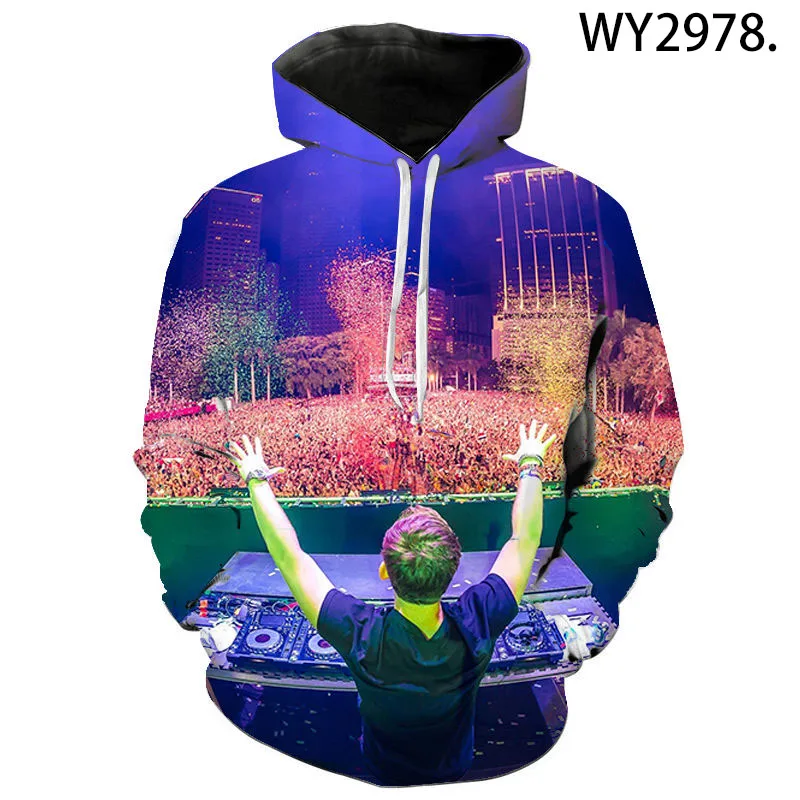 

2020 New Cool Men Women Children DJ Hoodies Casual Fashion 3D Printed Pullover Hooded Sweatshirts Boy Girl Kids Casual Tops