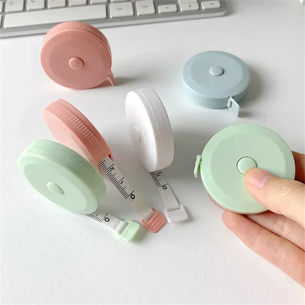 Tape Measure 2 Meter Soft Body Sewing Flexible Tailor Ruler Centimeter Inch Portable