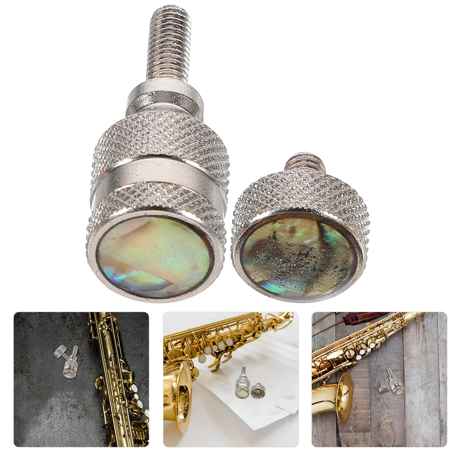 

Alto Sax Neck Tenor Saxophone Neck Tightening Screws Steel Woodwind Instruments Replacement Accessories for Professional Players