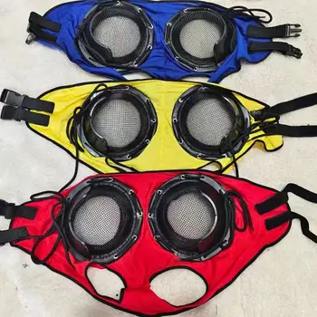 Horse racing eye mask harness windproof eye mask speed racing eye mask with mesh eye mask to prevent trachoma