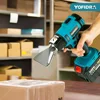 Yofidra 550℃ 2500W Heat Hot Air Gun 2 Gears Wind Speed 6 Gear Optional LED Display Cordless Heat Gun for makita 18V Battery 4