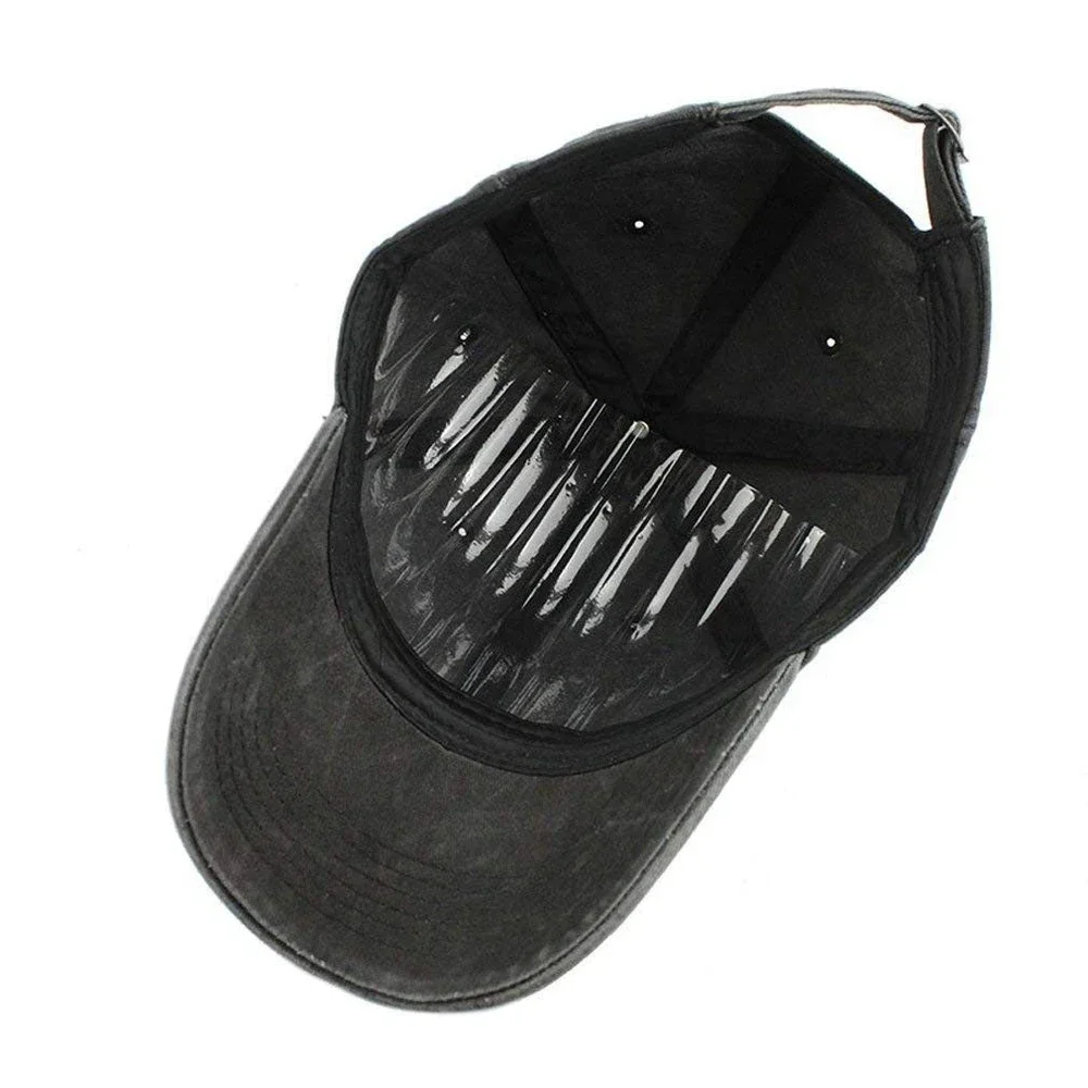Copia De Mongrel Days Gone Washed Denim Baseball Cap Trucker Hats Print Streetwear 3