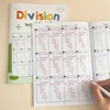 32 Pages Long Division Workbook Math Worksheet Grade 4-6 Daily Timed Math Drills Practice Workbook for Primary School 6