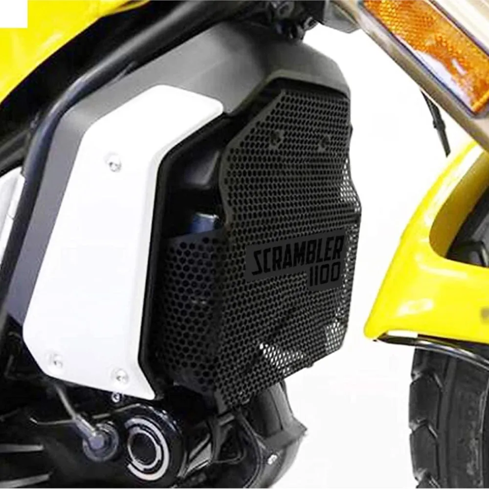 

Engine Oil Cooler Radiator Guard Grille Cover For Ducati Scrambler 1100 Sport Pro Special 2018-2023 Protector Coolant System Net