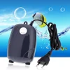 Aquarium Air Pump Fish Tank Mini Compressor Single Double Outlet with Check Valve Tube Aquatic Accessories 220V 3W 5W 5
