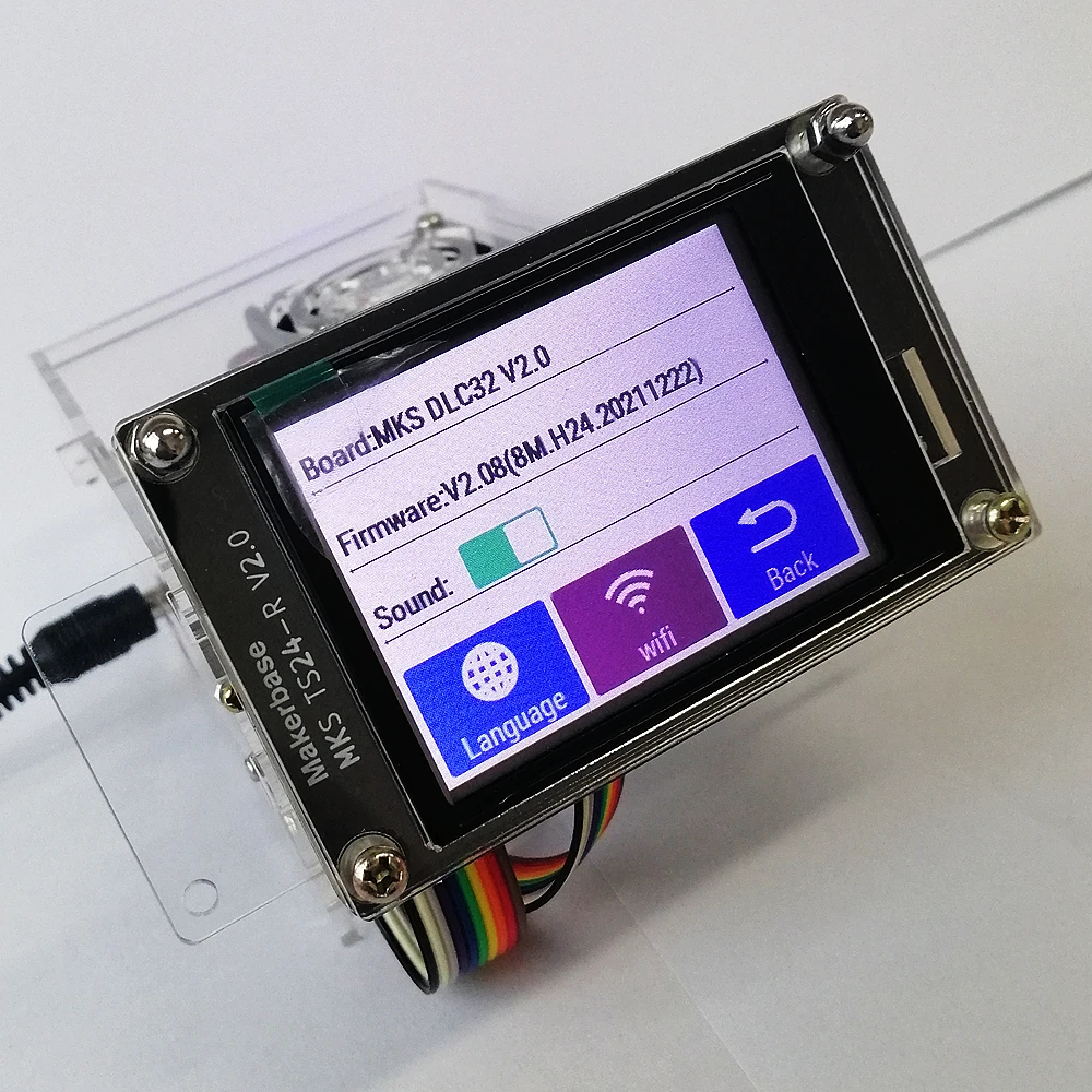 Grbl 32-битный ЧПУ щит ESP32 WIFI контроллер MKS DLC32 V2.1 автономная плата управления TS24