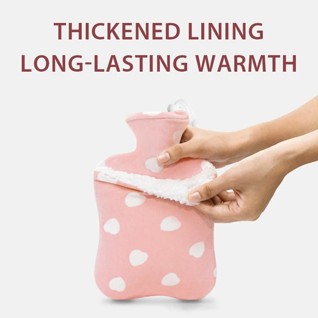 1000/2000 Ml Téli Hidegbiztos Lóhere Forróvízi Táska Vízmelegítő Kézzel Plüss Szuper Rugalmas És Nyomásálló - Image 3