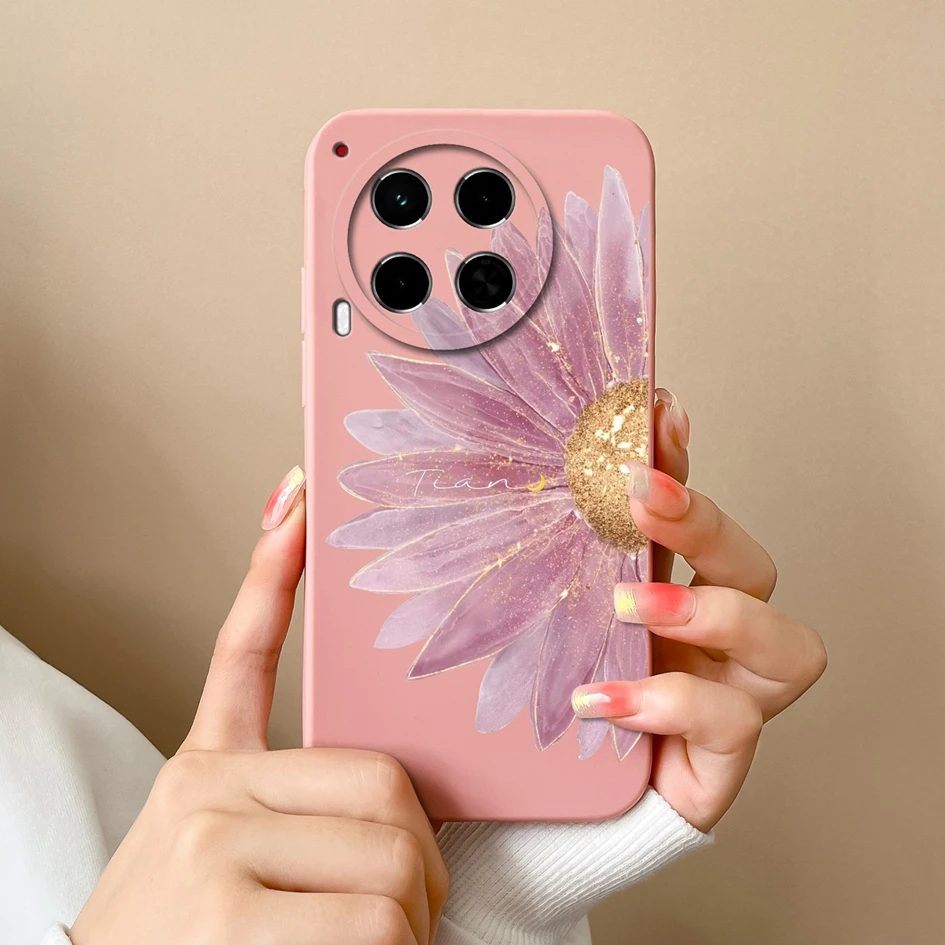 Luxury Soft Silicone Fashion Design Cover Case with Screen Protector