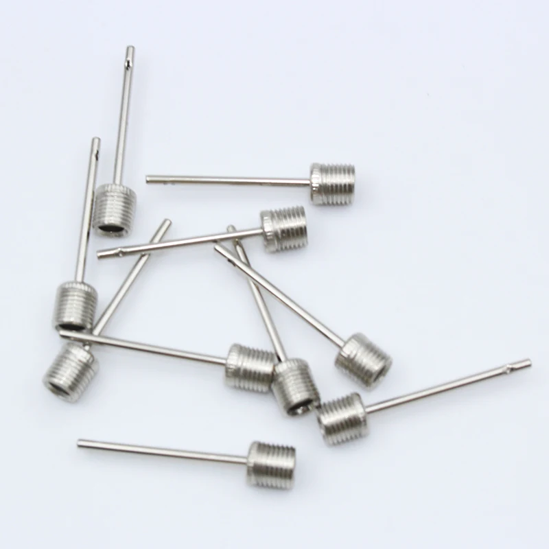 New Ball Air Needle Stainless Steel Pump Pin Basketball Inflating Needle Football Soccer Inflatable Valve Adaptors Nozzle
