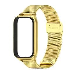 Stainless Steel Magnetic Loop Bracelet for Normal Size (Gold 1)