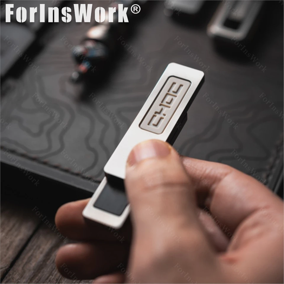 「正規品」Lautie Choc フィジェットトイ　EDC PEEK+SS製 LAUTIE PEEK Choc メカニカルプッシュスライダー SpyWars シリーズ