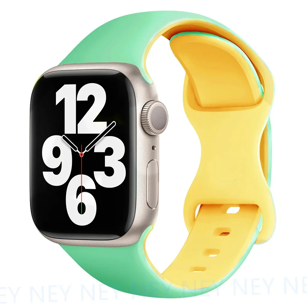 Premium Silicone Sport Band for Smartwatch - Versatile Wrist Bracelet