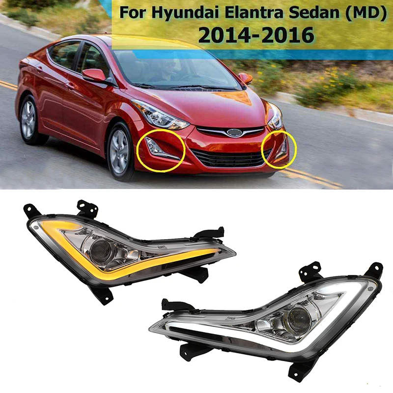 Discover 70+ images hyundai elantra front light In.thptnganamst.edu.vn