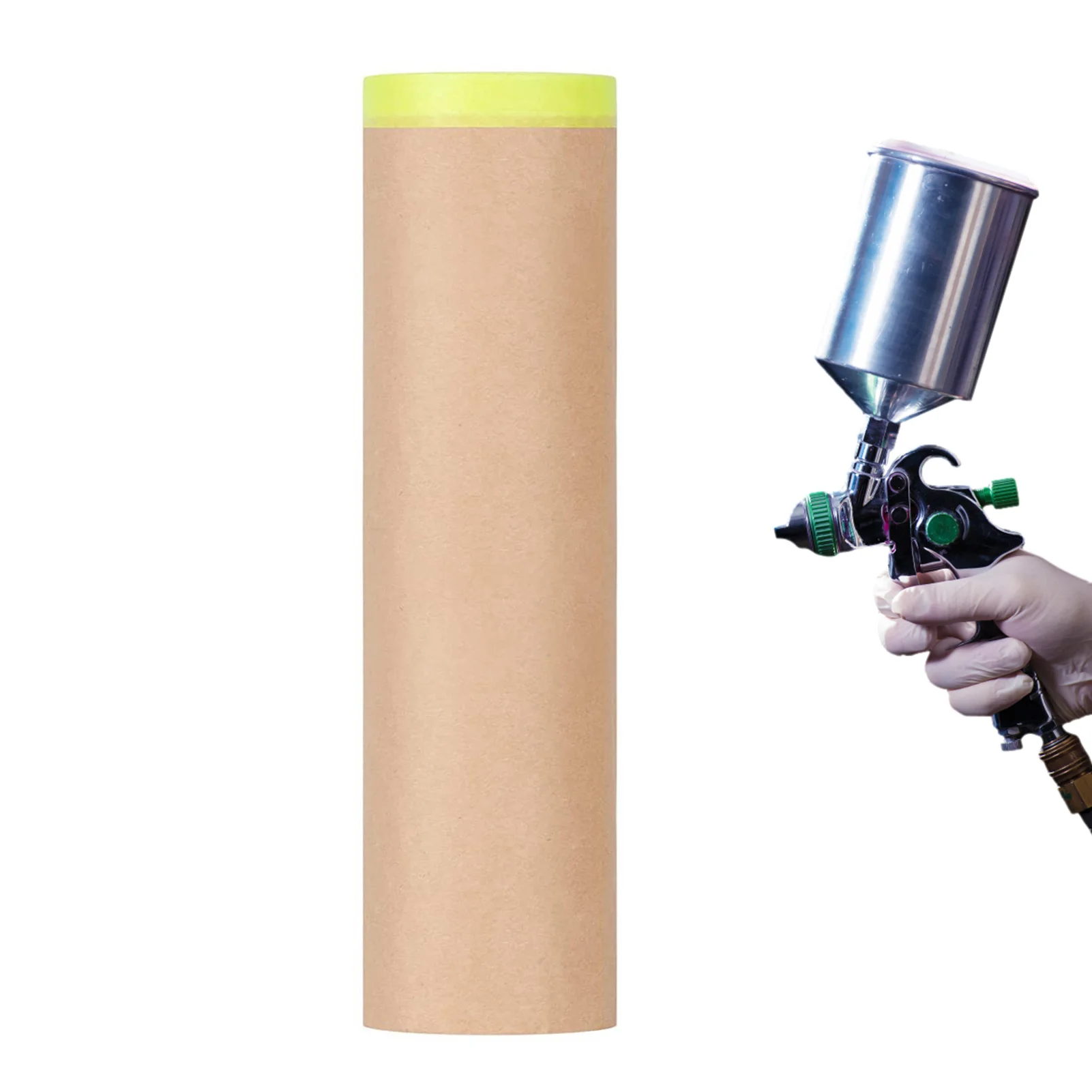 Paint Masking Paper Tape And Drape For Car Auto Body Supplies Masking