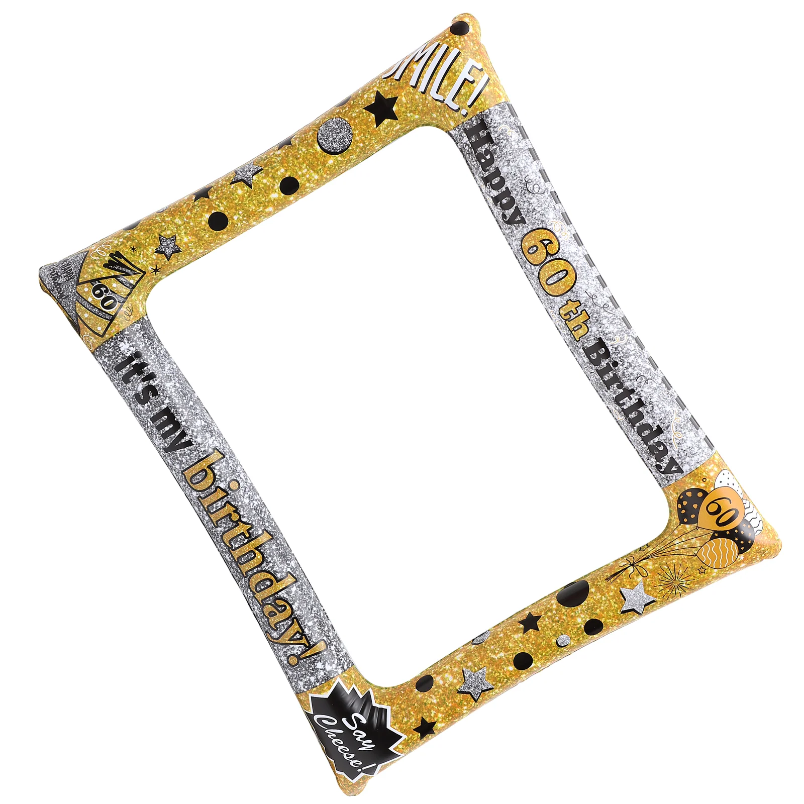 Inflatable Photo Frame Birthday Party Favor Photobooth Props Fun Selfie Frame Accessories Inflatable Picture Festive Party