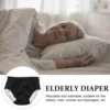 Elderly Incontinence Underwear Waterproof Anti Leak L Code Gray Cotton Diaper Pants Reusable Washable Adjustable Strap for Home 6