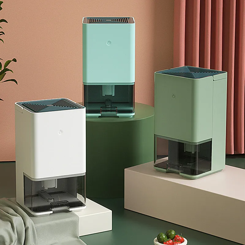 Dehumidifier A Dehumidifier Dryer Is Used In The Basement Of A Small Bedroom For Household Use To Remove Moisture And Damp Ligh