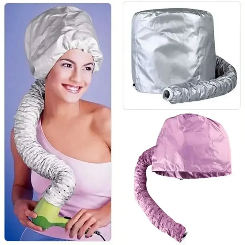 Styling Drying Hat Hair Care Quick Dry Cap Without Plugging Hair Dryer Heating Cap Curly Accessories 1pc