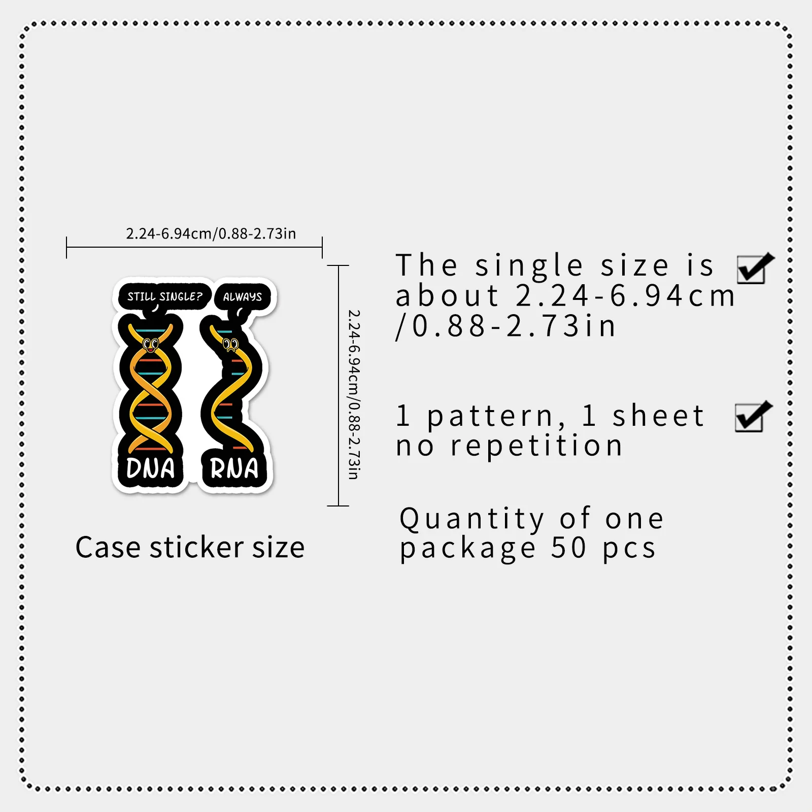 50Pcs 학생 과학 실험실 테마 스티커 팩 장식 보관 상자 전화 스크랩북 책상 가방 물병 노트북 비닐 데칼