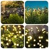 6/8/10 LED Solar Garden Light Powered Firefly Light Outdoor Waterproof Garden Decorative Landscape Light Fireworks Lawn Light 6