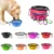 Portable Pet Food Bowl Durable TPR Bowl Cat and Dog Food Pet Silicone Collapsible Bowl 1