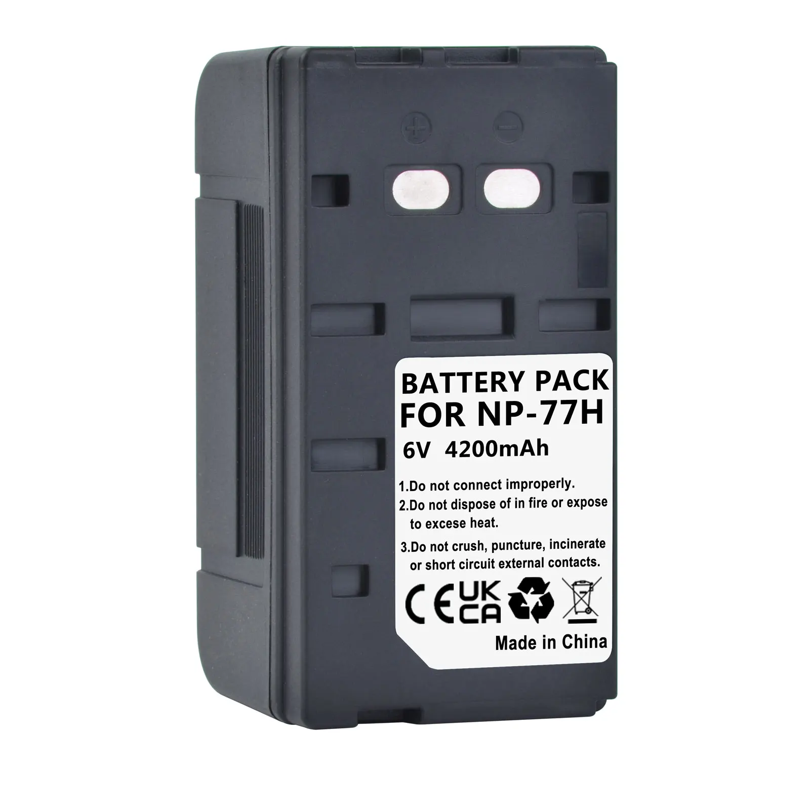 

4200mAh NP-77H Replacement Ni-Mh Camera Battery for Sony NP-66 NP-67 NP-68 NP-77 NP-98 NP-77H NP-55