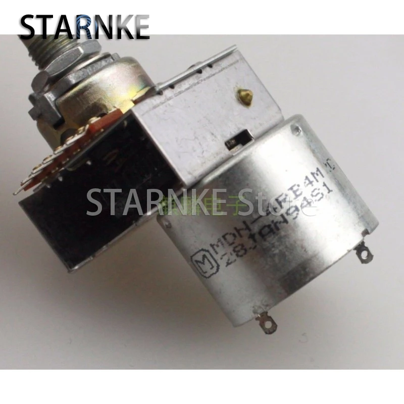 161 Type A50K With Remote Control Motor Double Potentiometer 25MM Half Shaft 6 Feet 1PCS