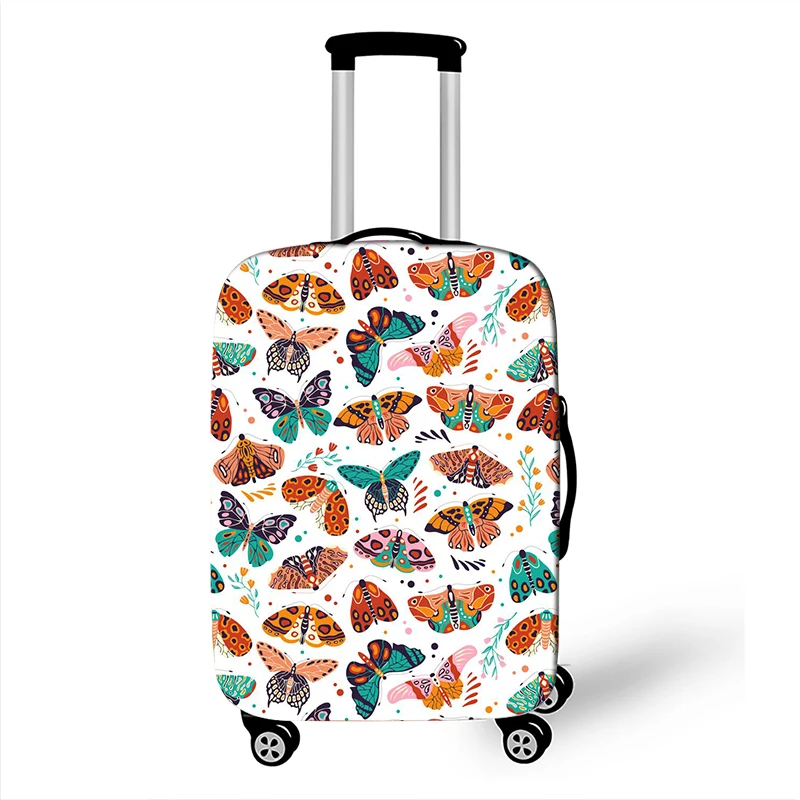 Animal Print Thick Luggage Cover Travel Accessories Elastic Suitcase Cover Travel Trolley Case Protective Covers