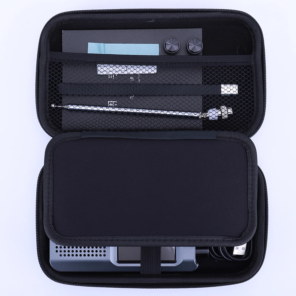 DSP2 SDR 말라카이트 라디오 리시버 소프트웨어 정의 라디오 조절 필터, 10kHz-2GHz 5000mAh 배터리, 3.5 인치 터치 스크린