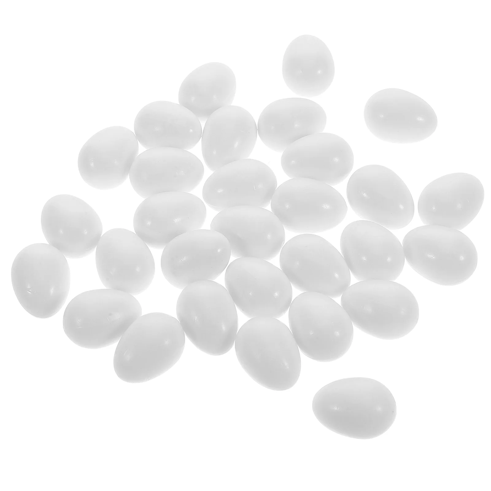 30 Pcs Realistic Parrot Fake Eggs Hatching Aid Solid Dove Egg Breeding Tools Racing Pigeon Supplies Dummies Pigeon Egg Training pigeon supplies