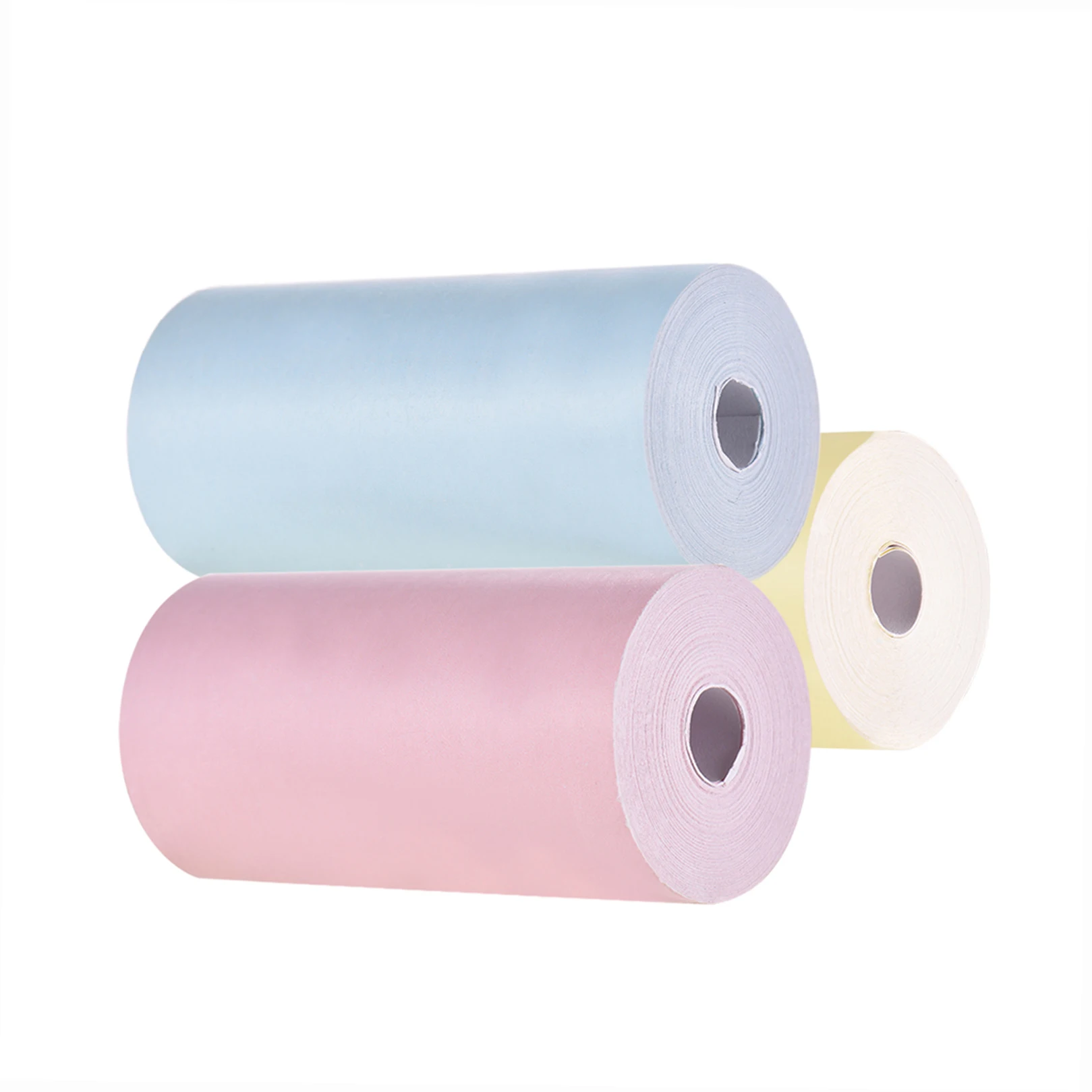 3 Rolls Color Thermal Paper Roll 57*30mm Bill Receipt Photo Paper Clear Printing for PeriPage A6 Pocket Thermal Printer