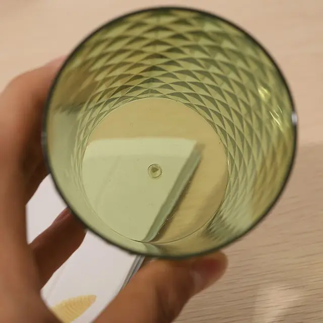 럭셔리 양치질 컵, 세척 및 칫솔질 컵, 홈 세트, PVC, MOONBIFFY