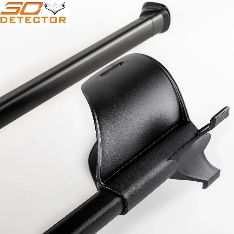Metal Detector Accessories Telescopic Handle Stem Three-section Universal Rods Portable Universal Shaft with Armrest 5