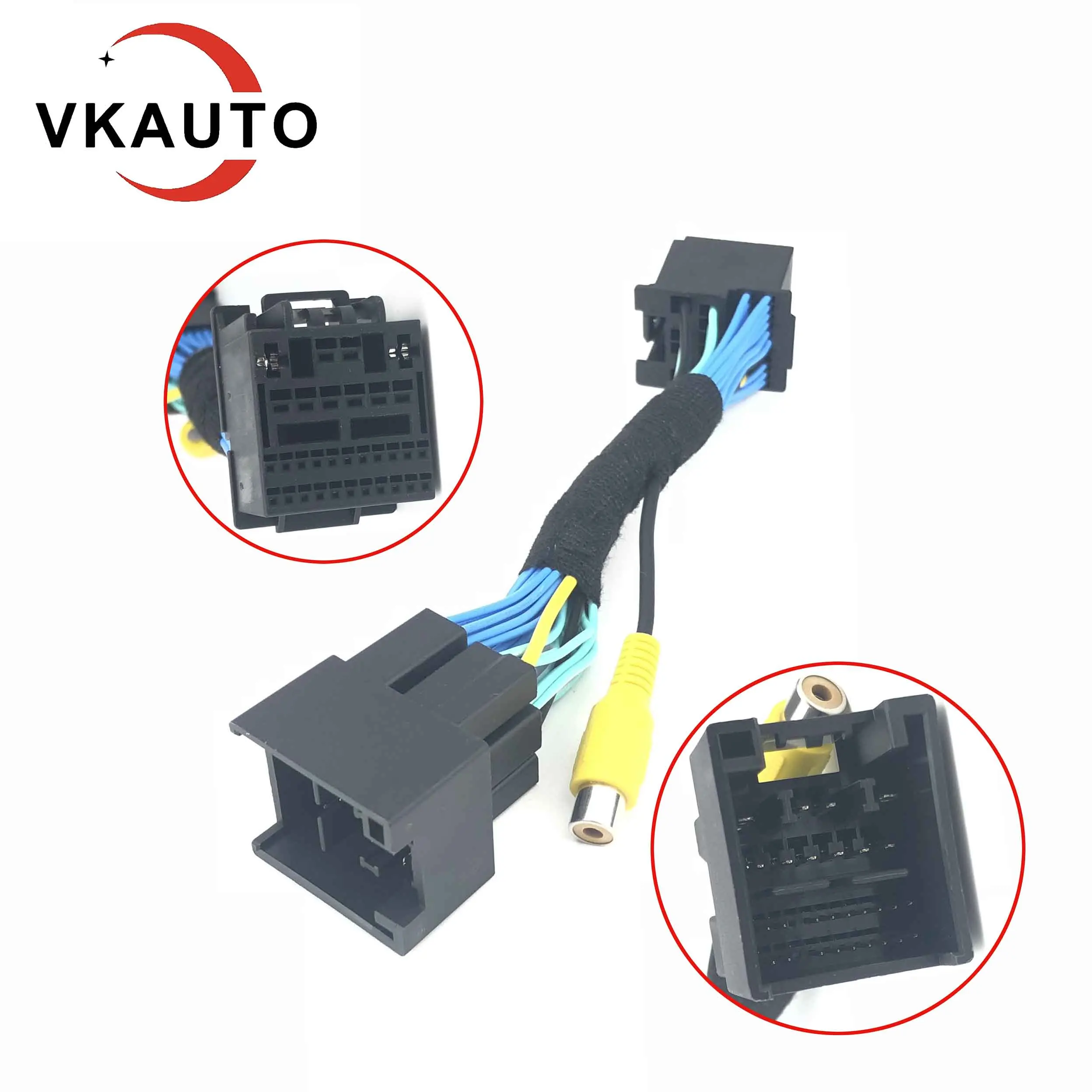 VKAUTO Camera Connector Cable For Ford Sync 2.5