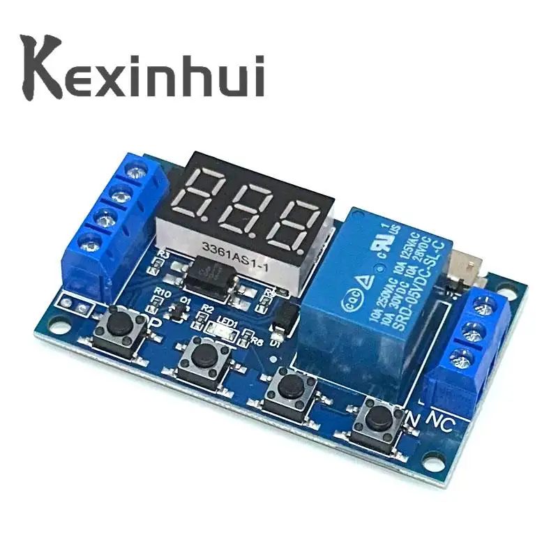 630V Relay Module Switch Trigger Time Delay Circuit Timer Cycle