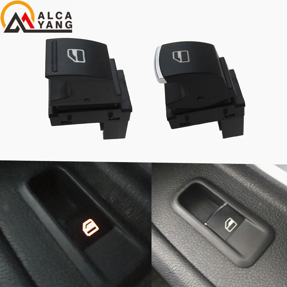 Interruttore Del Pulsante Di Controllo Della Finestra Di Energia Elettrica Per Vw Per Skoda Fabia Octavia Superba Luce Rossa 5J0959855