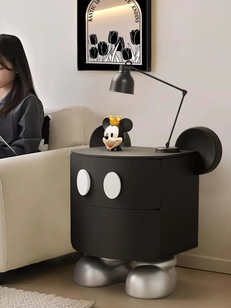 bedroom creative bedside table shelves sofa small side table drawer storage for children's bedside tables